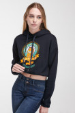 Buzo capota, estampado de Garfield