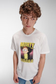 Camiseta, con estampado en frente, de Rick & Morty