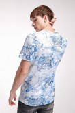 Camiseta manga corta estampada