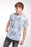 Camiseta manga corta estampada