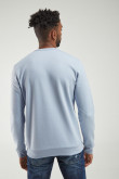 Buzo cuello redondo para hombre estampado frente.