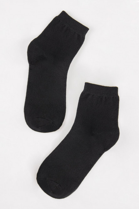 Medias cortas Unicolor.