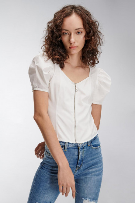 Blusa unicolor