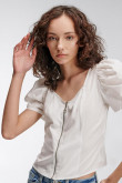 Blusa unicolor