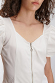 Blusa unicolor
