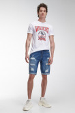 Bermuda denim Slim