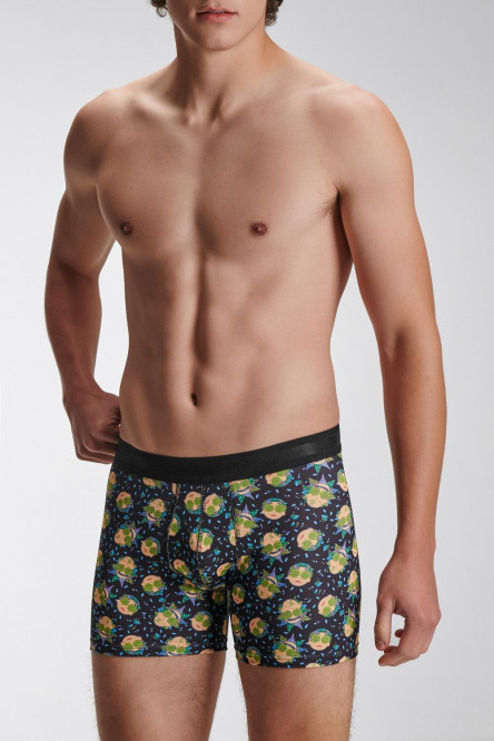 Boxer brief estampado de Rick & Morty3