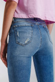 Jean Jegging tiro alto