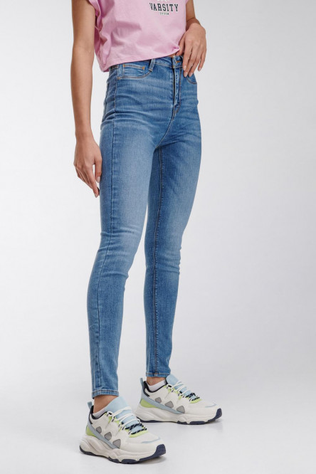 Jean jegging super alto