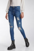 jean Jegging tiro alto
