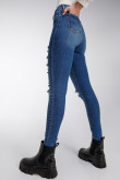 jean Jegging tiro alto