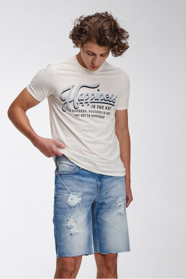 Bermuda denim slim