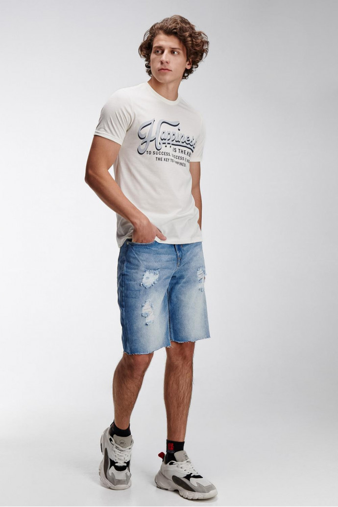Bermuda denim slim