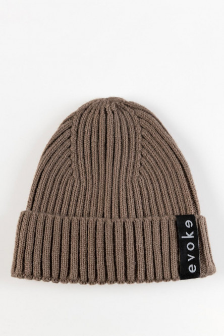 Gorro tejido unicolor