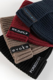 Gorro tejido unicolor
