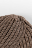 Gorro tejido unicolor