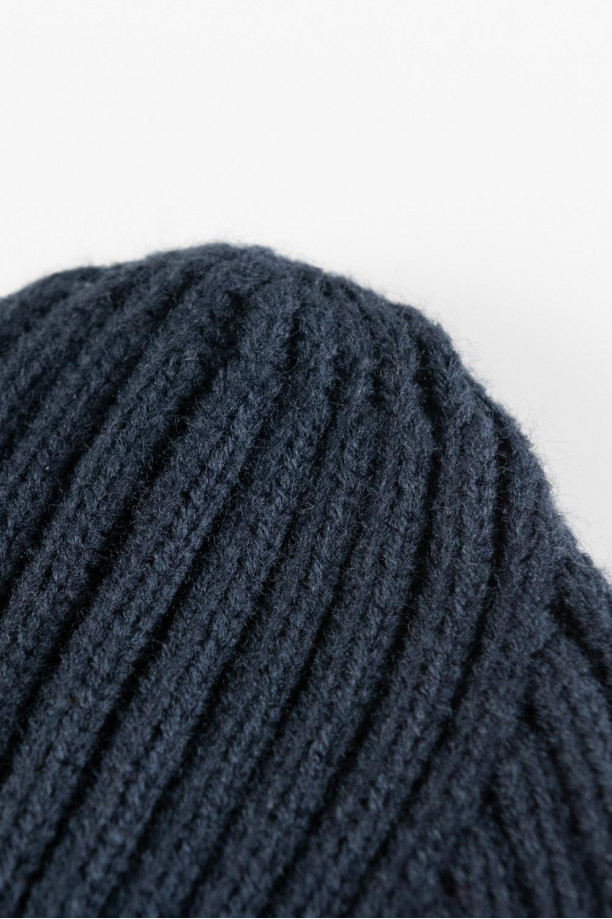 Gorro tejido unicolor