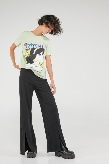 Camiseta, estampado de Princesa.