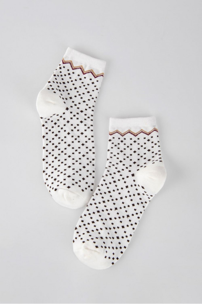 Medias Cortas con Diseño.