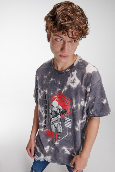 Camiseta manga corta, estampada de STARWARS.