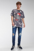 Camiseta manga corta, estampada de STARWARS.