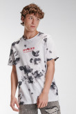 Camiseta manga corta estampada