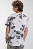 Camiseta manga corta estampada