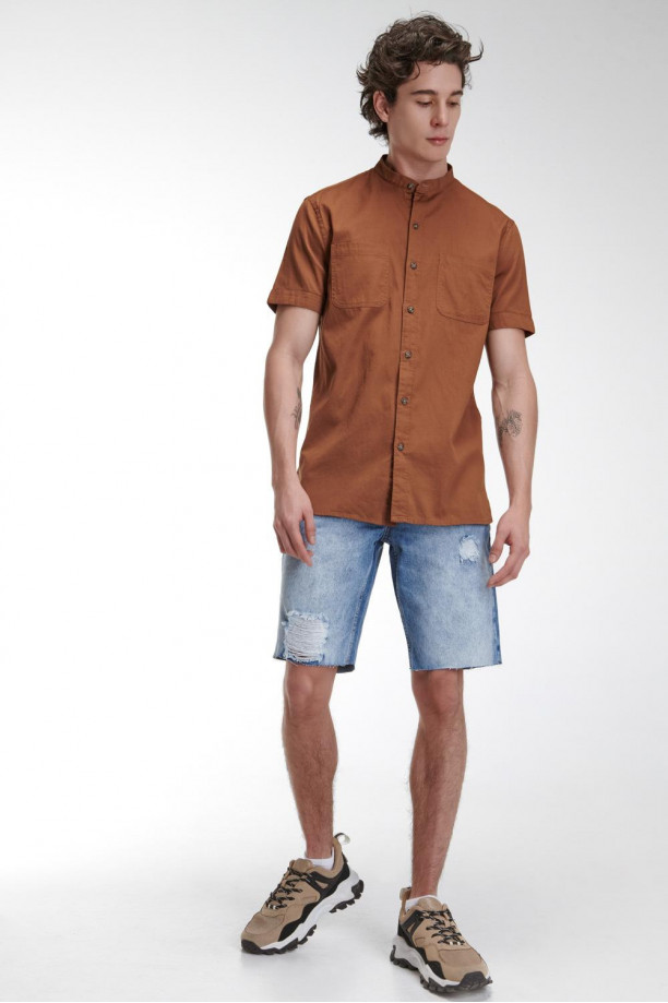 Camisa unicolor