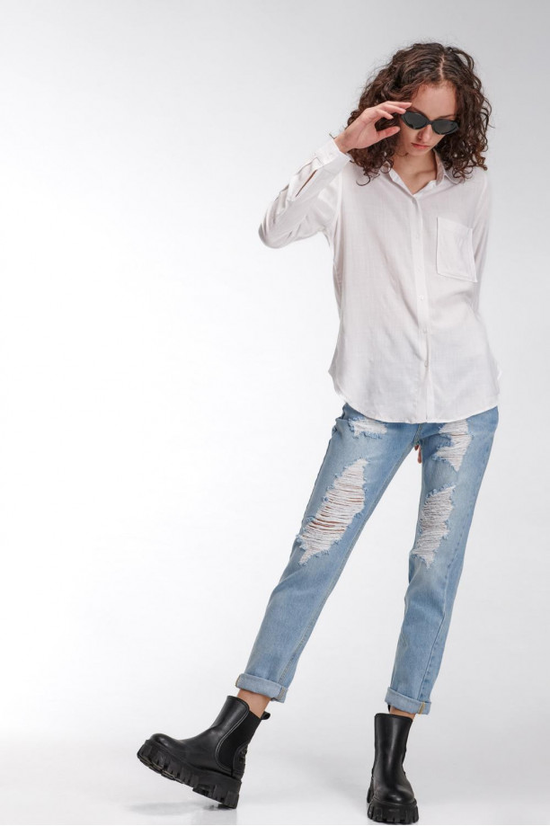 Blusa unicolor
