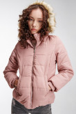 Chaqueta acolchada con capota