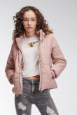 Chaqueta acolchada con capota