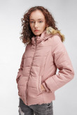 Chaqueta acolchada con capota