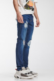 Jean Skinny con parches estampados