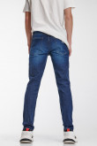 Jean Skinny con parches estampados