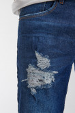 Jean Skinny con parches estampados