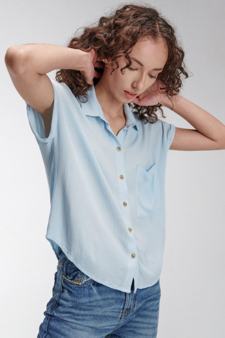 BLUSA UNICOLOR