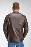 Chaqueta efecto piel