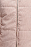 Chaqueta acolchada unicolor