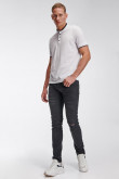 Camiseta Polo unicolor con cuello neru