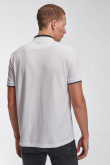 Camiseta Polo unicolor con cuello neru