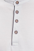 Camiseta Polo unicolor con cuello neru
