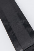 Cinturon unicolor, hebilla metalica