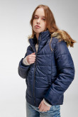 Chaqueta acolchada con capota