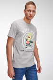 Camiseta, con estampado en frente, de Rick & Morty