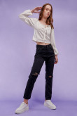 Blusa unicolor