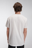 Camiseta básica manga corta con estampado