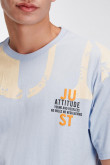 Camiseta para hombre, manga corta, oversize