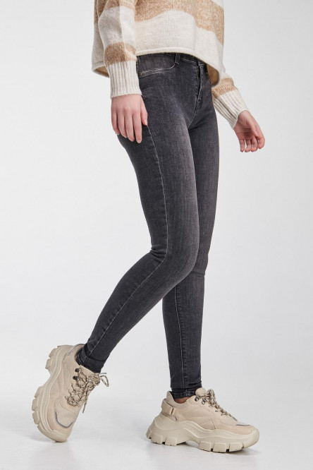 Jean Jegging tiro alto