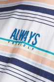 camiseta-estampada-cuello-redondo-manga-corta-con-rayas-y-estampado-frente