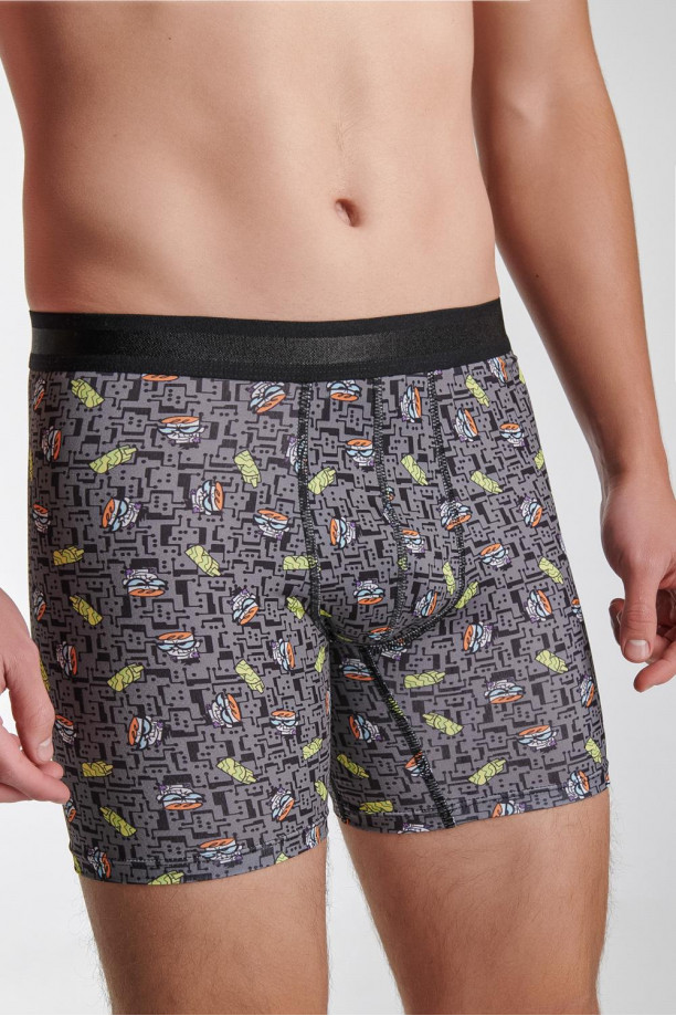 Boxer Midway brief estampado El laboratorio de Dexter